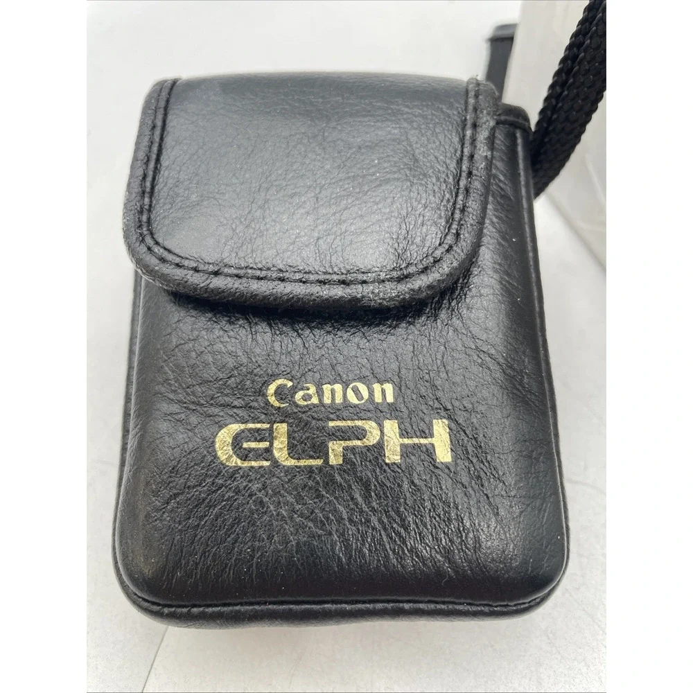 Canon ELPH 2 Digital Advantix Film Camera+New CR2 Battery+Manual+Case-TESTED
